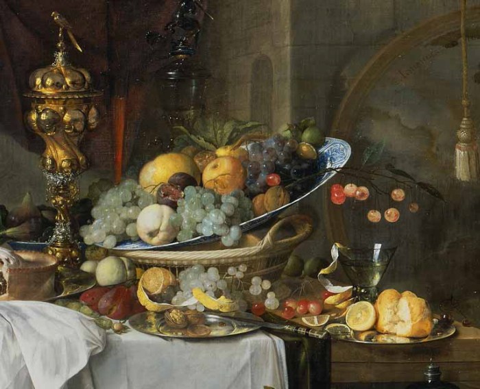 Jan davidsz de heem a table of desserts