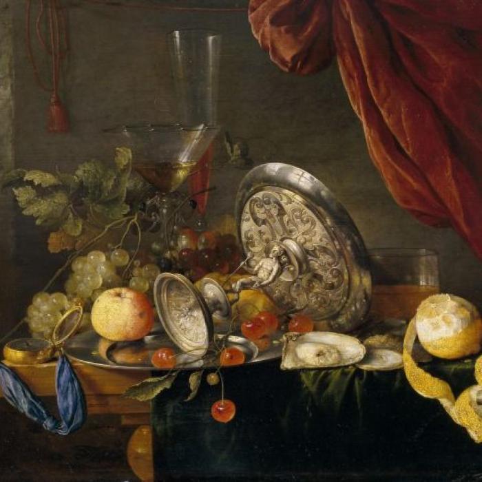 Jan davidsz de heem a table of desserts