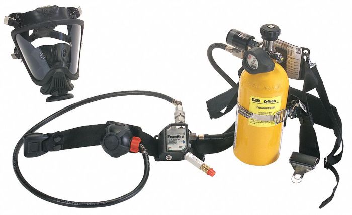 Niosh-approved type-c full facepiece supplied air respirator