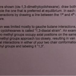 Dimethylcyclohexane cis conformations disubstituted cyclohexanes libretexts