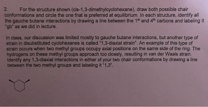 Dimethylcyclohexane cis conformations disubstituted cyclohexanes libretexts